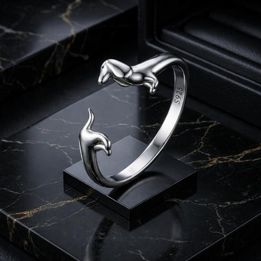 S925 Sterling Silver Oxidized Ring for Men - 0