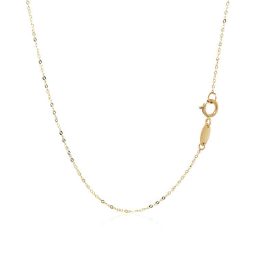 14k Yellow Gold Pendant with Claddagh Symbol - 0
