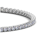 Lab Grown Round Diamond Tennis Bracelet in 14k White Gold (3 cctw F/G  VS2/SI1)-2