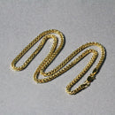 2.7mm 14k Yellow Gold Lite Diamond Cut Round Franco Chain-5