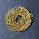 14k Yellow Gold Light Weight Wheat Chain (3.20 mm)-6