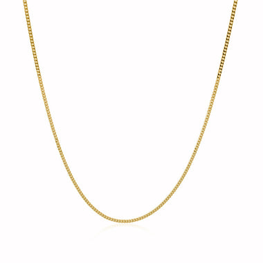14k Yellow Gold Gourette Chain 1.0mm - 0