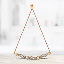 14K Rose Gold Plated .925 Sterling Silver Diamond Accent Layered Infinity Link and Heart Adjustable 4â€-10â€ Adjustable Bolo Bracelet (I-J Color, I3 Clarity)-1