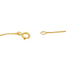 14K Yellow Gold 1 1/4 cttw Princess and Baguette Cut Geometric Inspired Diamond Pendant Necklace (H-I, VS1-VS2)-3