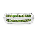 0.72 Carat Genuine Chrome Diopside .925 Sterling Silver Ring-4