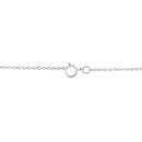 .925 Sterling Silver Pave-Set Diamond Accent Angel Wing 18" Double Heart Pendant Necklace (I-J Color, I1-I2 Clarity)-4
