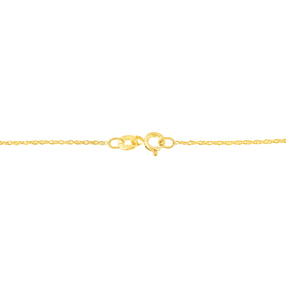 14K Yellow Gold Plated .925 Sterling Silver 1.00 Cttw Baguette Diamond Composite Open Heart 18" Inch Pendant Necklace (I-J Color, I1-I2 Clarity)