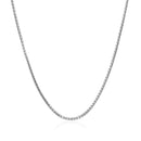 14k White Gold Ice Chain 1.3mm-2