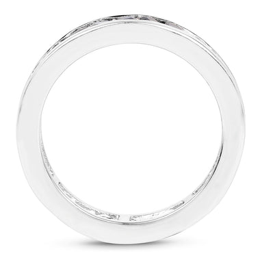 2.00 Carat Genuine Blue Sapphire .925 Sterling Silver Ring - 0