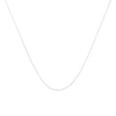 Solid 10K Yellow Gold 0.5mm Slim and Dainty Unisex 18" Rope Chain Necklace-2