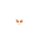 14k Rose Gold Ball Style Stud Earrings (4.0 mm)-3
