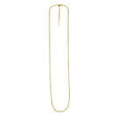 Endless Adjustable Cable Chain in 14k Yellow Gold (1.70 mm)-1