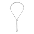 .925 Sterling Silver 1/2 Cttw Diamond Alternating Heart Link Adjustable Bolo Bracelet (I-J Color, I3 Clarity) - 4" to 10" Inches-3
