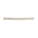 10K Yellow Gold 5.00 Cttw Round-Cut Diamond Link 7" Bracelet (J-K Color, I1-I2 Clarity)-8