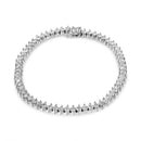 14K White Gold 5 1/2 Cttw Round Diamond 2-Prong Tennis Bracelet (H-I Color, SI2-I1 Clarity) - 7"-6