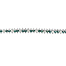14K White Gold Round-Cut white and Blue Diamond Fashion Bracelet (3.70 cttw, H-I Color, SI1-SI2 Clarity)-5
