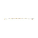 10K Yellow Gold 1.00 Cttw Round-Cut Diamond Spiral Link 7" Bracelet (H-I Color, I2-I3 Clarity)-8
