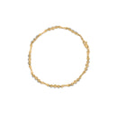 10k Gold 1/3 Cttw Diamond Miracle Set Alternating Bar and Link Bracelet (I-J Color, I1-I2 Clarity) - 7.75" Inches-7