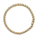 10K Yellow Gold 3.0 Cttw Diamond S-Link Bracelet-3