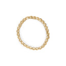 10K Yellow Gold 4.00 Cttw Pave Diamond Classic Link 7" Bracelet (I-J Color, I2-I3 Clarity)-5