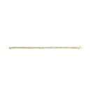 10K Yellow Gold 4.00 Cttw Channel Set Round Diamond Tennis 7" Bracelet (J-K Color, I1-I2 Clarity)-8