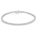 IGI Certified 5.0 Cttw Cut Diamond 14K White Gold Classic 7â€ Tennis Bracelet (H-I Color, I1-I2 Clarity)-8