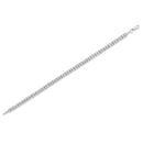 .925 Sterling Silver 1.0 Cttw Rose Cut Diamond Double-Link 7" Tennis Bracelet (I-J Color, I3 Clarity)-5