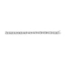 14K White Gold 8 5/8ct Cttw Princess and Baguette Diamond Geometric Twist Link Bracelet (G-H Color, VS1-VS2 Clarity) - 7"-3