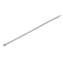 .925 Sterling Silver 1.0 Cttw Miracle Set Diamond Heart-Link 7" Tennis Bracelet (I-J Color, I2-I3 Clarity)-13