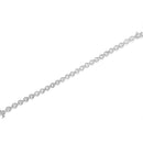 .925 Sterling Silver 1/4 Cttw Diamond Miracle-Set Teardrop Shaped 7â€ Link Bracelet (I-J Color, I3 Clarity)-7