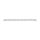 10K White Gold 2.0 Cttw Diamond Milgrain Cluster Link Bracelet-3