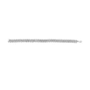 .925 Sterling Silver 1/2 Cttw Diamond Double Row S-Link Bracelet (I-J Color, I2-I3 Clarity) - 7.5" Inches-7