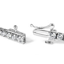 14K White Gold 4.0 Cttw Classic Lab-Grown Diamond Tennis Bracelet (F-G Color, VS2-SI1 Clarity) - 7" Inches-5