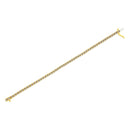 14K Yellow Gold Plated .925 Sterling Silver 8.0 Cttw Diamond Classic Link Tennis Bracelet (K-L Color, I2-I3 Clarity) - 7-1/4"-10
