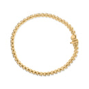 10K Yellow Gold 4.0 Cttw Lab Grown Diamond Tennis Bracelet-2