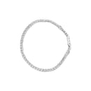 .925 Sterling Silver 1.0 Cttw Diamond Collar Line Link Bracelet (I-J Color, I1-I2 Clarity) - Size 7.25" Inches-6
