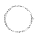 10K White Gold 3.00 Cttw Diamond Link Bracelet-4