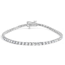 14K White Gold 5.0 Cttw Lab Grown Diamond Tennis Bracelet (F-G Color, VS1-VS2 Clarity) - 7.25" Inches-1