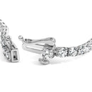 14K White Gold 5.0 Cttw Lab Grown Diamond Tennis Bracelet (F-G Color, VS1-VS2 Clarity) - 7.25" Inches-2