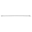 14K White Gold 7.0 cttw 4-Prong Set Lab Grown Diamond 7" Tennis Bracelet-3