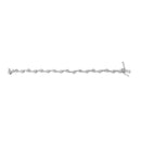 .925 Sterling Silver 2.0 Cttw Diamond Custer Link Bracelet-3