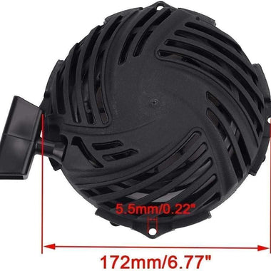 Hipa 593959 Recoil Rewind Starter for Briggs and Stratton 08P502 093J02 09P602 09P702 590588 591139 595355 593961 500E 140CC Troy Bilt TB554 Engines - 0