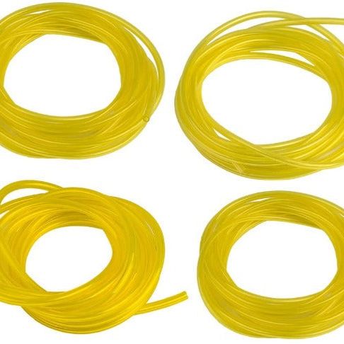 8-Ft Each 4 Sizes Fuel Line for Small Engine Stihl Weed Trimmer Chainsaw Blower Mower 2-Cycle I.D. X O.D. 3/32 X 3/16 1/8 X 3/16 1/8 X 1/4 .080 X .140 Inch
