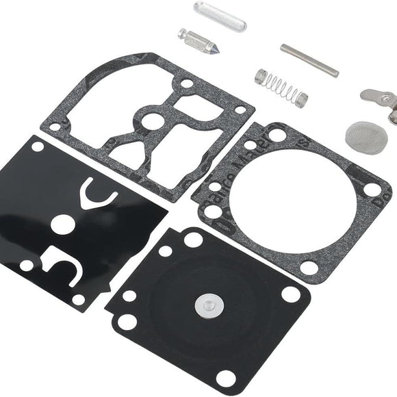 Hipa Carburetor Rebuild Kit RB-129 C1M-W26 Assembly for Poulan Pro PP3516 PP3816 PP4018 PP4218 PP4218AV PP4218AVX PPB3416 Chainsaw for ZAMA C1M-W47