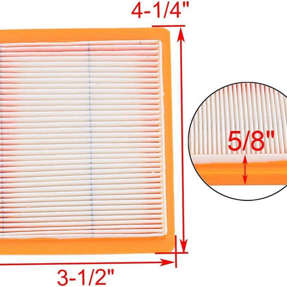 (5 Pack) Air Filter for Kohler XT650 XT675 Engine Lawn Mower Replace 14 083 15-S 14-083-15-S1 14 083 16-S 14-083-16-S1