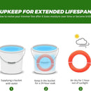 Hipa .095 inch x 15 Meter 2.4mm Commercial Round Twist String Trimmer Line for Stihl Echo Husqvarna Poulan Craftsman Grass Weed eater-4