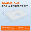 6-Pack Air Filter for 1130 124 0800 STIHL MS170 MS180 MS180c 017 018 Petrol Chainsaw-4