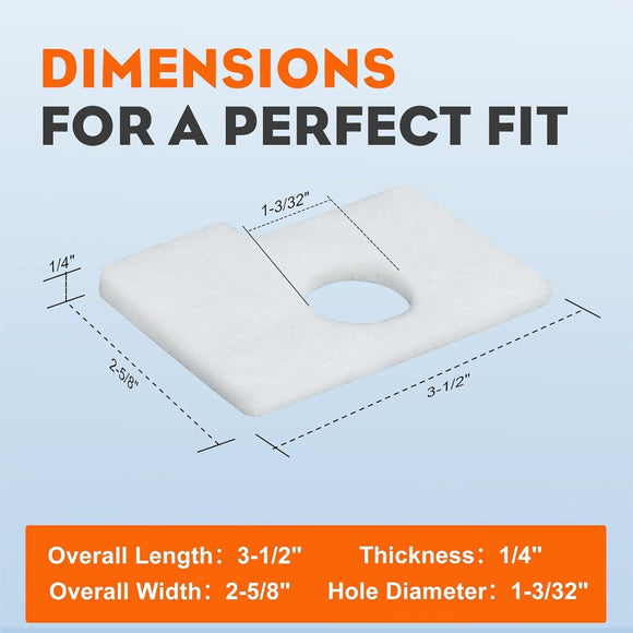 6-Pack Air Filter for 1130 124 0800 STIHL MS170 MS180 MS180c 017 018 Petrol Chainsaw