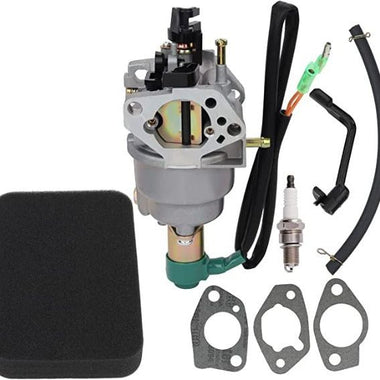 Hipa 0G8442A111 Carburetor for Generac GP5000 GP5500 GP6500 GP6500E 5KW 5.5KW 6.5KW 389cc Generator with Air Filter Tune Up Kit