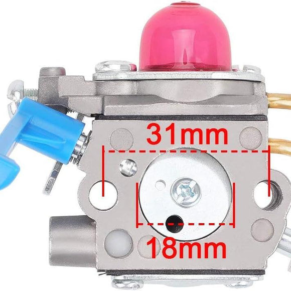 Hipa C1Q-W40A Carburetor Kit For Husqvarna 128LD 128LDX 128C 128L 128LX 128CD 28cc Trimmer Parts Replace 545081848 545130001